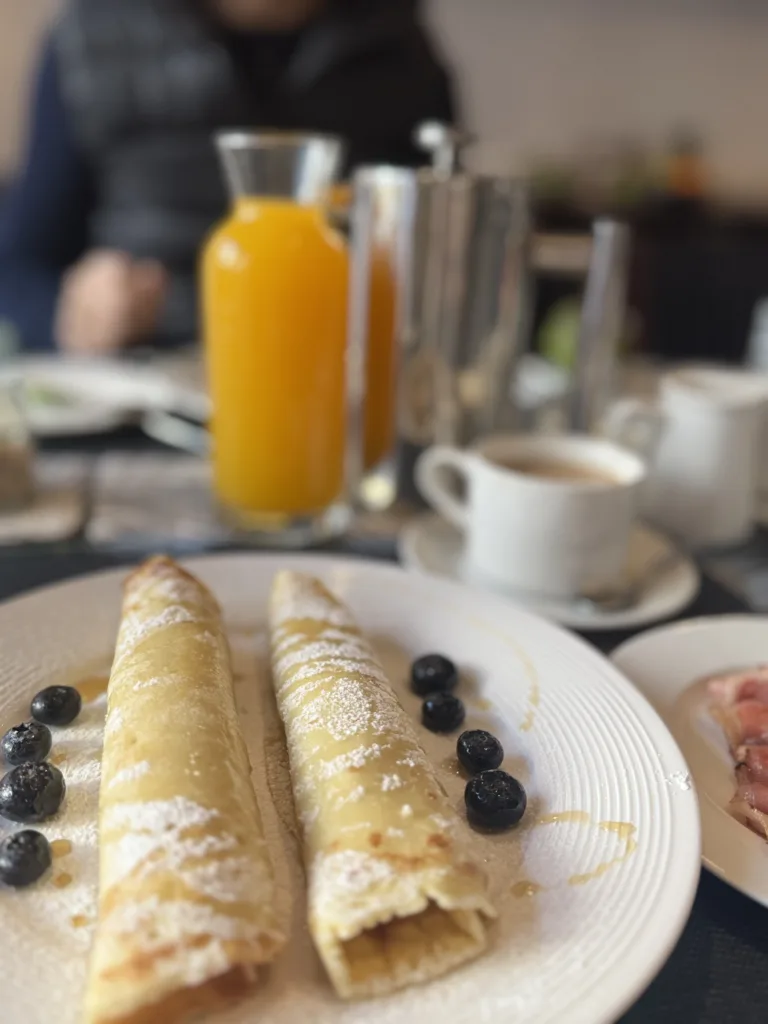 Cactusberry breakfast pancakes
